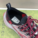 Gucci fresh white-and-black luxury sneakers view 4 minimalist modern build