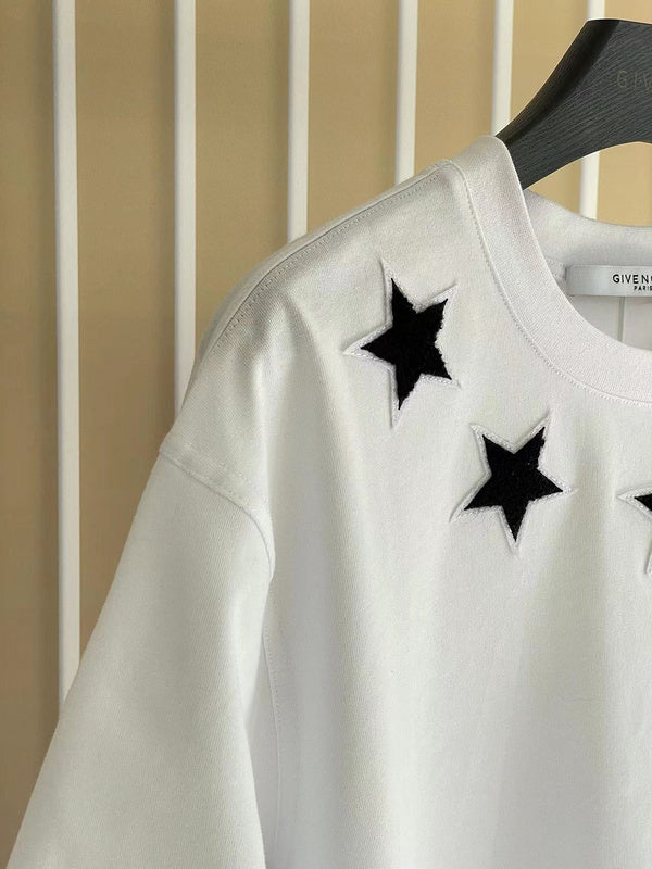 Close-up of Givenchy designer clothing craftsmanship