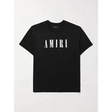Amiri luxury t-shirt detail shot