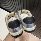 Gucci sneakers detailed view showing premium designer craftsmanship