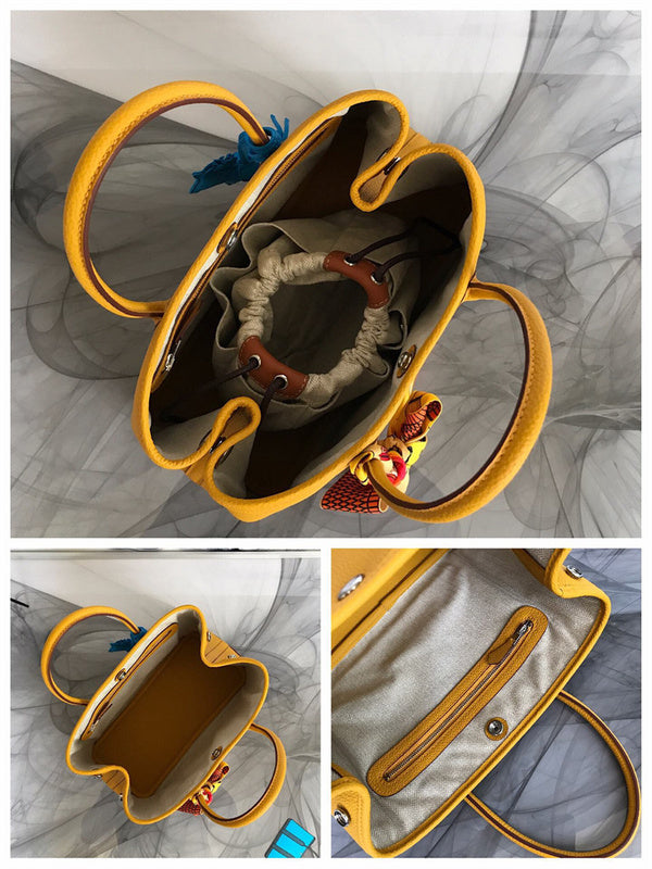 Interior view of chic premium bag