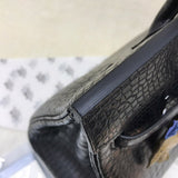 Poised bag shown from front angle