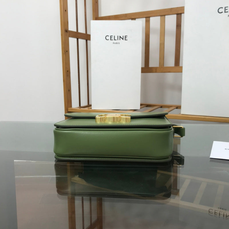 Side profile of modern structured women's handbag – women's designer-style accessory