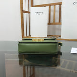 Side profile of modern structured women's handbag – women's designer-style accessory
