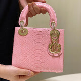 Close-up detail of everyday-luxe structured women's handbag – women's everyday handbag