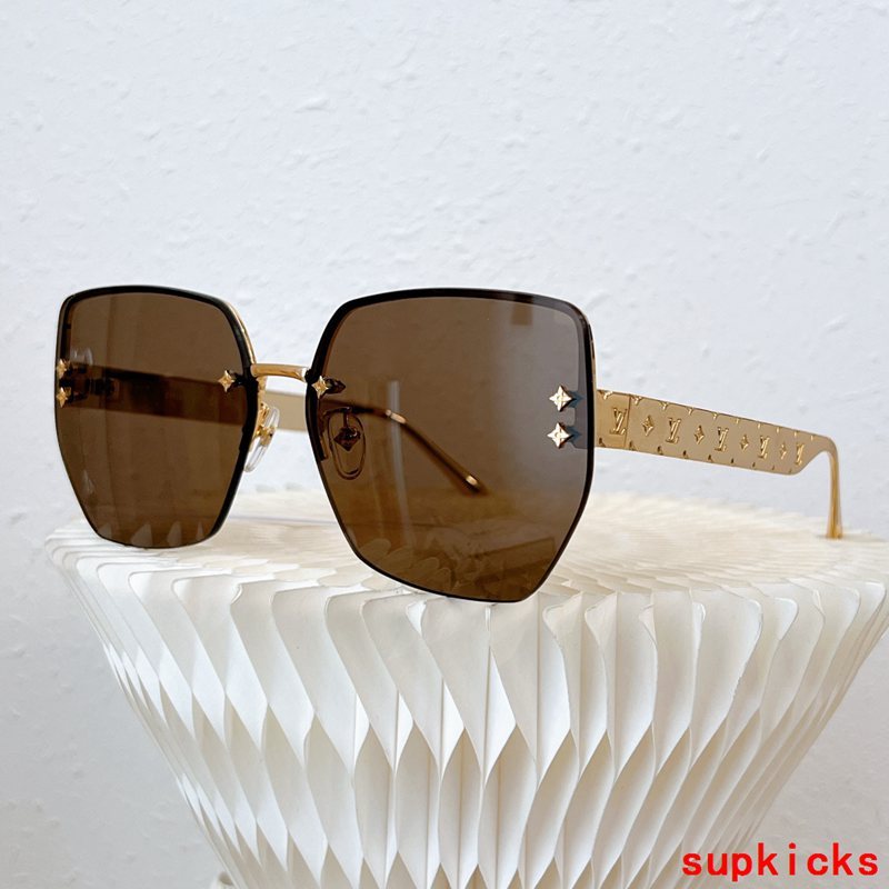 Front view of Louis Vuitton unisex sunglasses