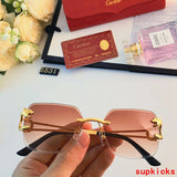 Side view of Cartier unisex sunglasses
