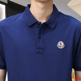Side profile of Moncler luxury clothing with contemporary cut