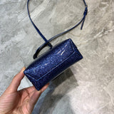 Classic Faux Leather Handbag - Polished Finish | Women's Everyday Carry Handbag #1060 - hardware and detail close-up (image 5) of designer-inspired handbag