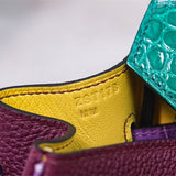 crossbody bag close-up of hardware and finish 23