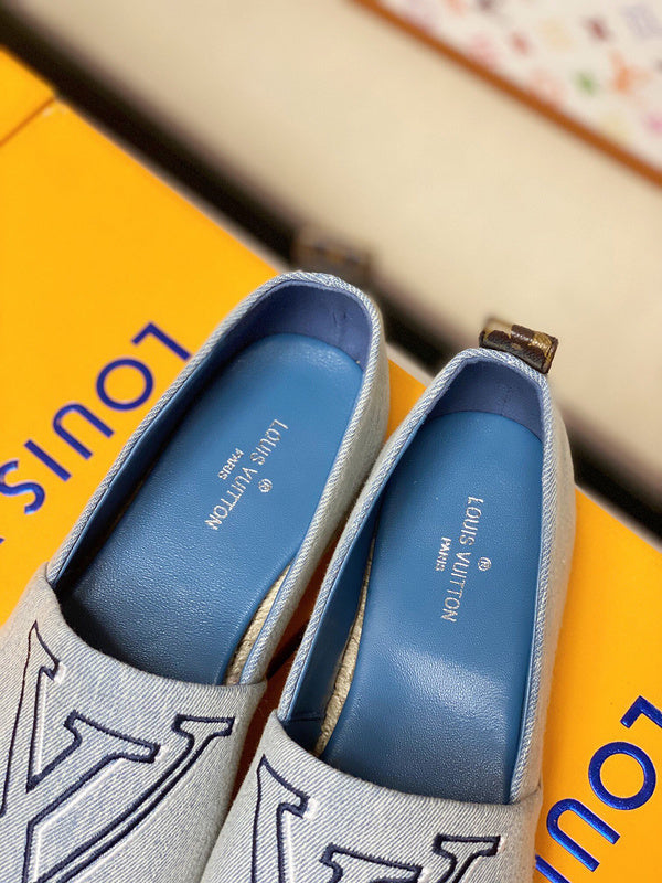 Louis Vuitton designer shoes full view