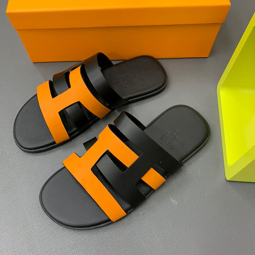Hermès Red Platform Heels - Full Silhouette View