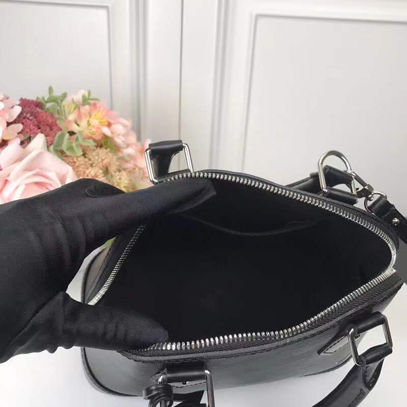 Front view of classic signature women's handbag – women's luxury handbag