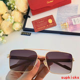 Side view of Cartier unisex sunglasses