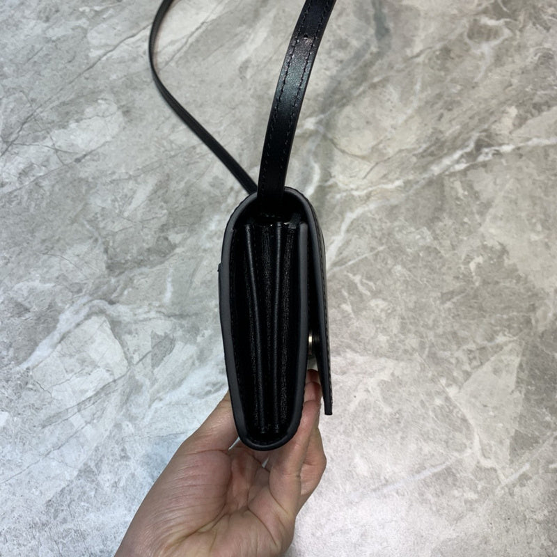 Contemporary Vegan Leather Handbag - Premium Craftsmanship Detailing | Women's Statement Accessory #712 - back view (image 4) of designer-inspired handbag