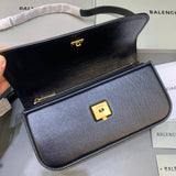 Sophisticated Faux Leather Handbag - Chic Everyday Appeal | Women's Designer-Inspired Purse #410 - styled full view (image 7) of designer-inspired handbag