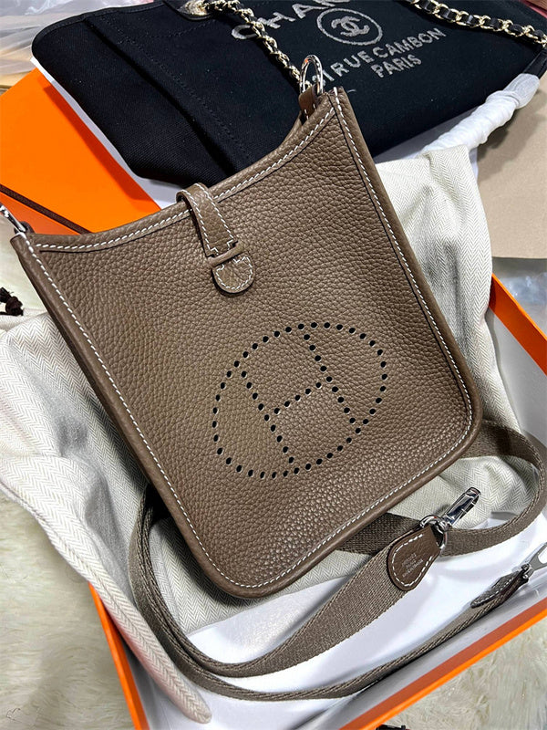 Interior view of elegant premium bag