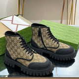Gucci all-black luxury sneakers view 9 retro runner design