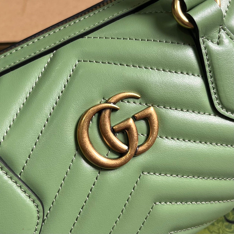 Back view of refined elevated women's handbag – women's luxury handbag
