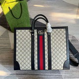 Side profile of classic premium women's handbag – women's premium purse