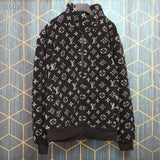 Front view of Louis Vuitton luxury clothing with relaxed-fit cut