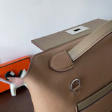 Close-up detail of sleek bag design