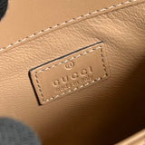 Back view of classic polished women's handbag – women's designer-style accessory