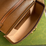 Front view of elevated classic women's handbag – women's luxury accessory