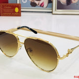 Angled view of Cartier unisex sunglasses
