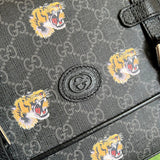 Back view of structured elevated women's handbag – women's luxury accessory