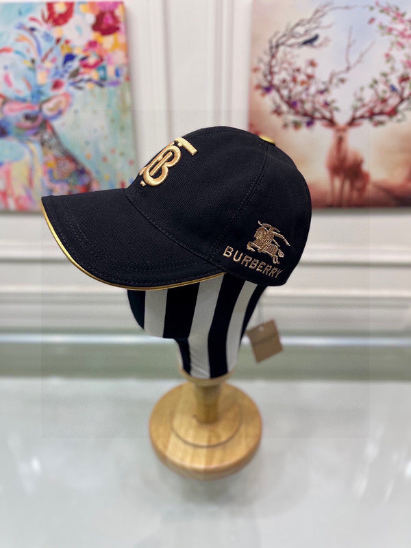 Side view of Burberry unisex cap