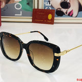Close-up detail view of Cartier unisex sunglasses