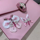 Polished Premium PU Leather Handbag - Versatile Everyday Design | Women's Luxury Handbag #1779 - hardware and detail close-up (image 5) of designer-inspired handbag