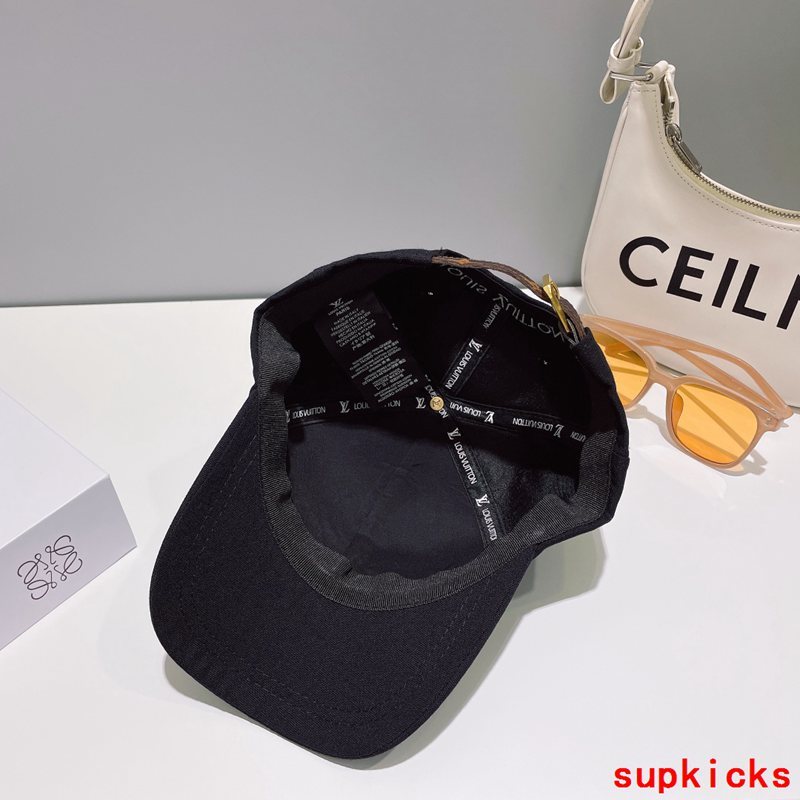 Side view of Louis Vuitton unisex cap