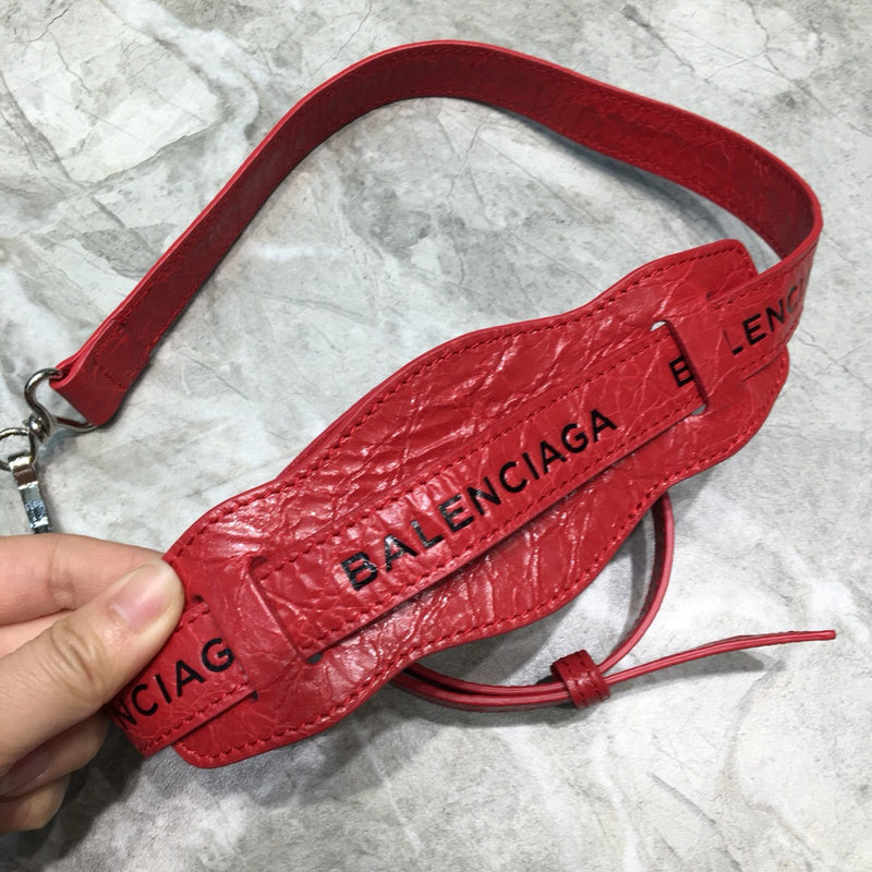 Contemporary Premium PU Leather Handbag - Polished Finish | Women's Premium Handbag #967 - styled full view (image 7) of designer-inspired handbag