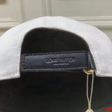 Close-up detail view of Louis Vuitton unisex cap