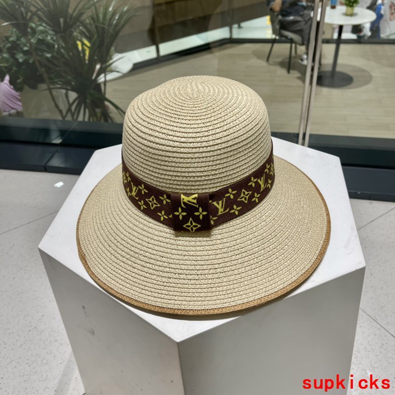 Close-up detail view of Louis Vuitton unisex cap