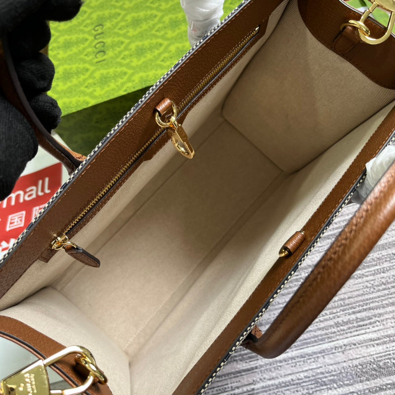 Interior view of signature statement women's handbag – women's designer-style accessory