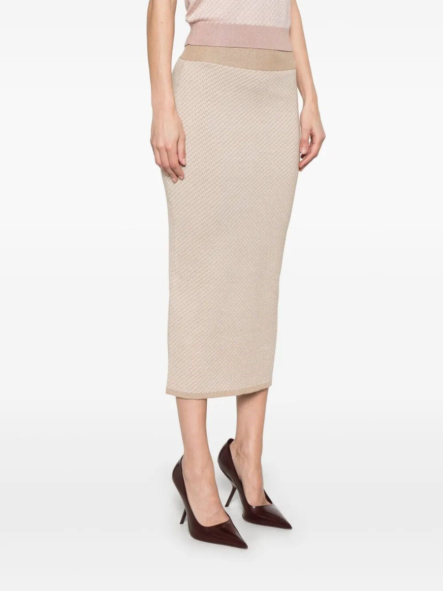 Fendi skirts side profile designer luxury fashion