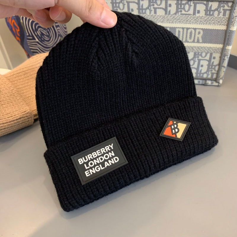 Front view of Burberry unisex cap