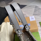 Top view of classic modern women's handbag – women's statement bag