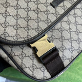 Side profile of structured elevated women's handbag – women's everyday handbag