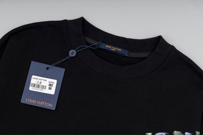 Full styled look of Louis Vuitton luxury clothing with everyday silhouette