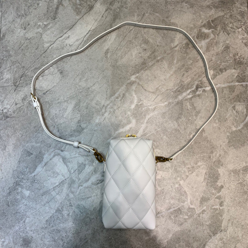 Statement Faux Leather Handbag - Modern Structured Build | Women's Statement Accessory #1043 - close-up detail shot (image 3) of designer-inspired handbag