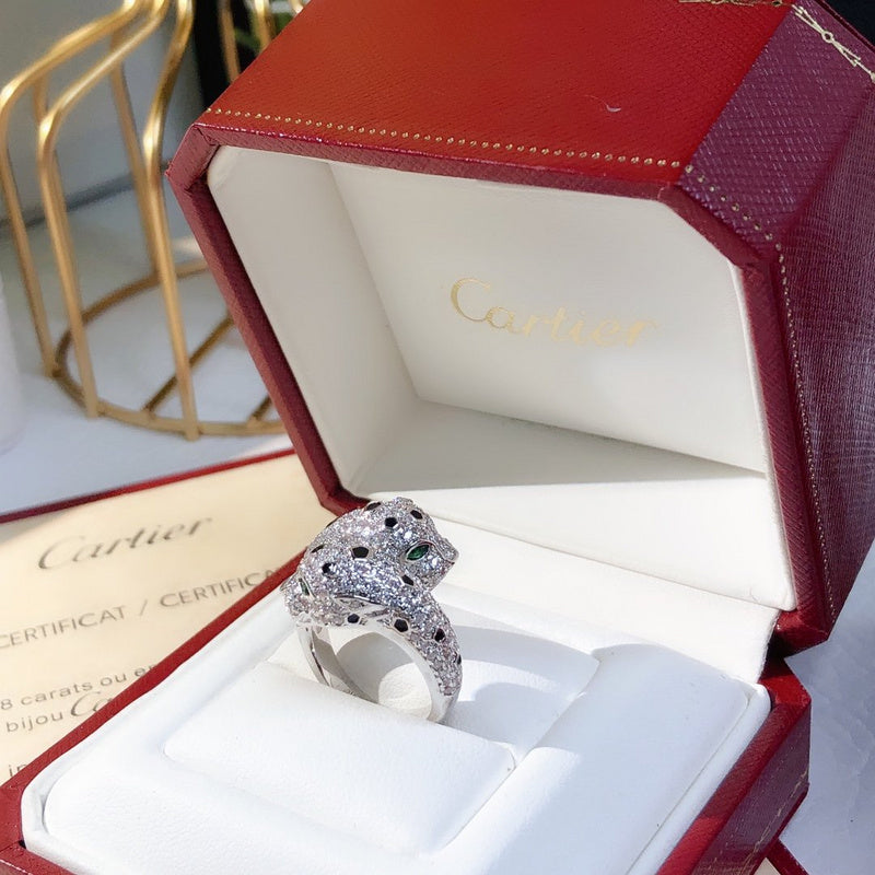 Front view of Cartier unisex jewelry piece