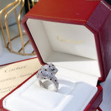 Front view of Cartier unisex jewelry piece
