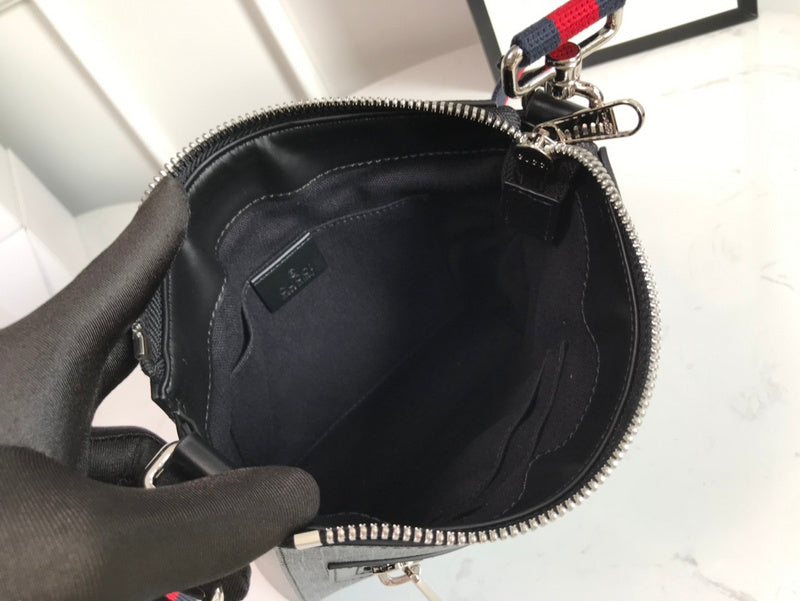 Close-up detail of modern signature women's handbag – women's statement bag