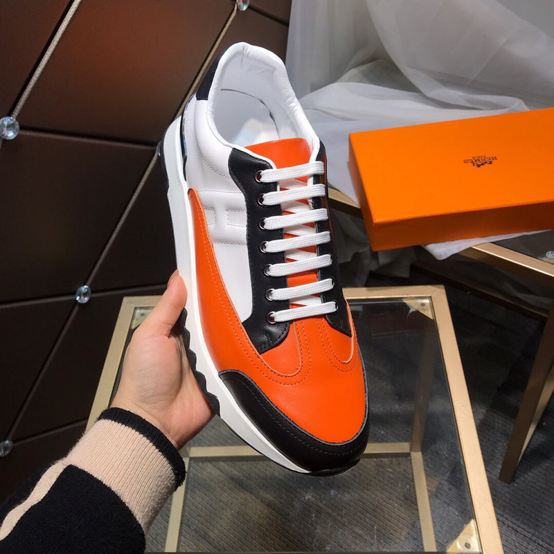 Hermes shoes Style 208 - top view showing design