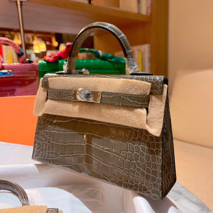 Statement handbag styled for everyday wear