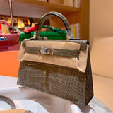 Statement handbag styled for everyday wear